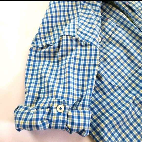 Gap Striped Button Down Shirt Sz 8 - Picture 6 of 11